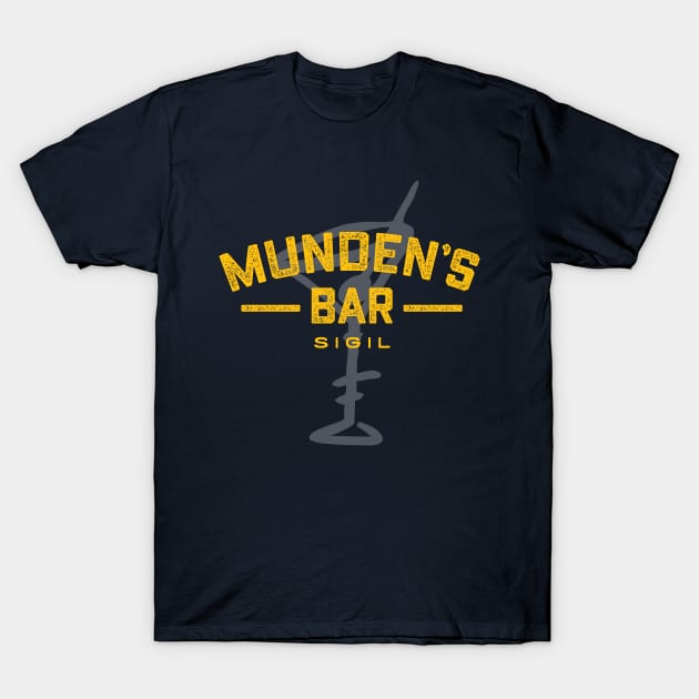 Munden's Bar T-Shirt by MindsparkCreative